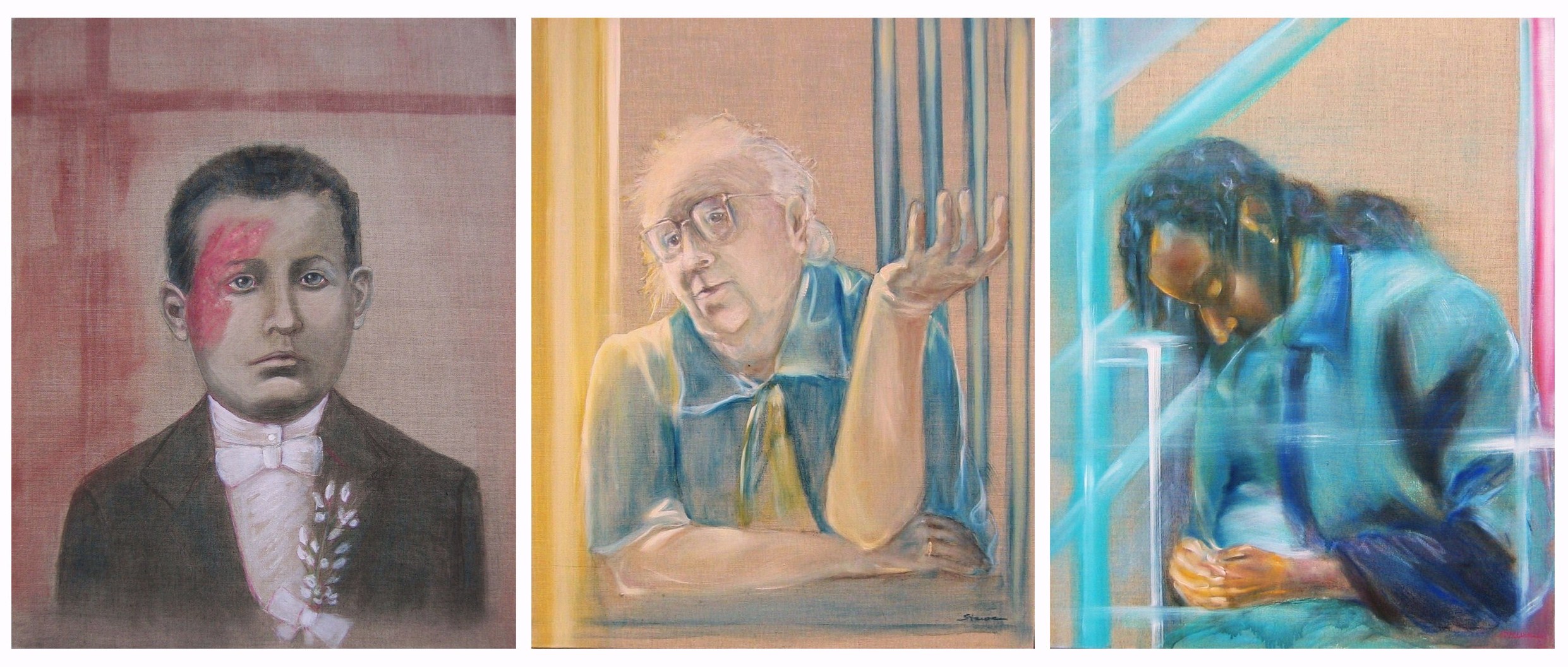 Triptychon Menschenbilder